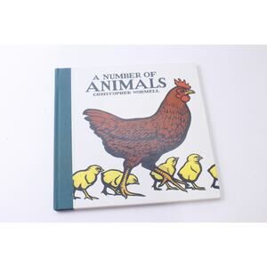 A Number Of Animals, Christopher Wormell, Kate Green, 1993, Picture Book, Vintag